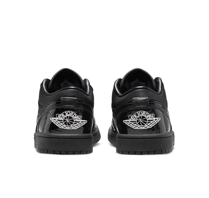 Jordan 1 Low Patent Elephant Black
