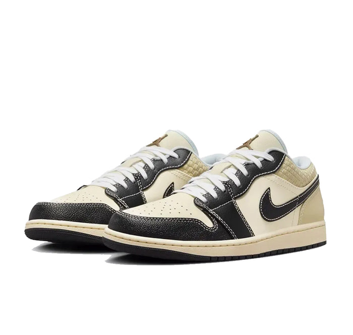 Jordan 1 Low SE Coconut Milk Black Muslin