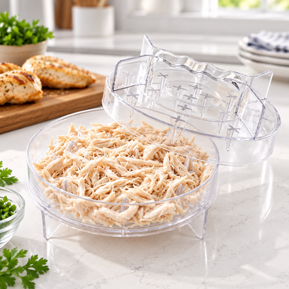 🔥 Quick-Twist Chicken Shredder – Fast, Mess-Free Meat Shredding Tool for Easy Meal Prep