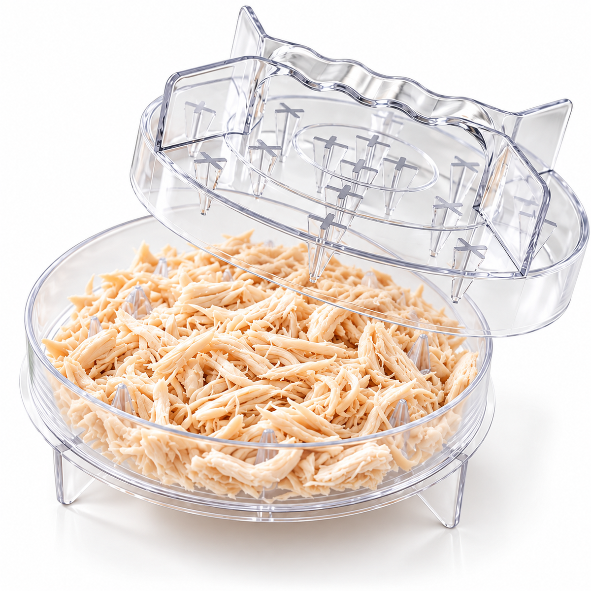 🔥 Quick-Twist Chicken Shredder – Fast, Mess-Free Meat Shredding Tool for Easy Meal Prep