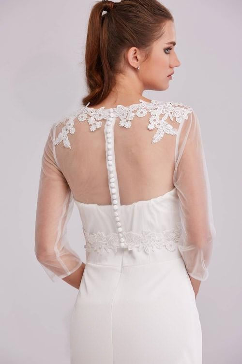 Aitana Tulle Cape