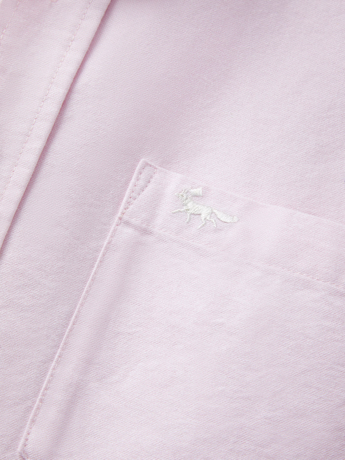 Aubin Pink Aldridge Oxford Button Down Shirt | Oxford Shirt