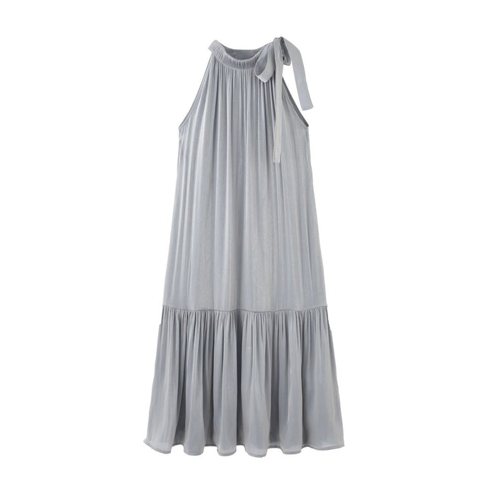 ASAYA 2016 COMMON VALUE IMPORTED TINSI LYCELL HALTERNECK DRESS IMPORTED FROM JAPAN