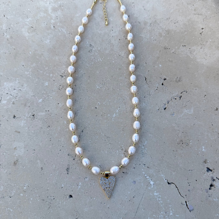 Asha Pearl Necklace