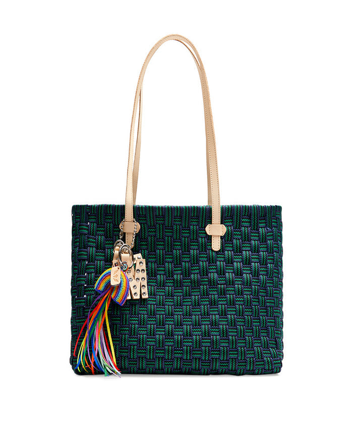 Carlito Woven Tote  Addie Grace Boutique