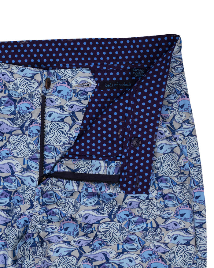 CHARLES FISH SKOOL PANTS IN PUMICE