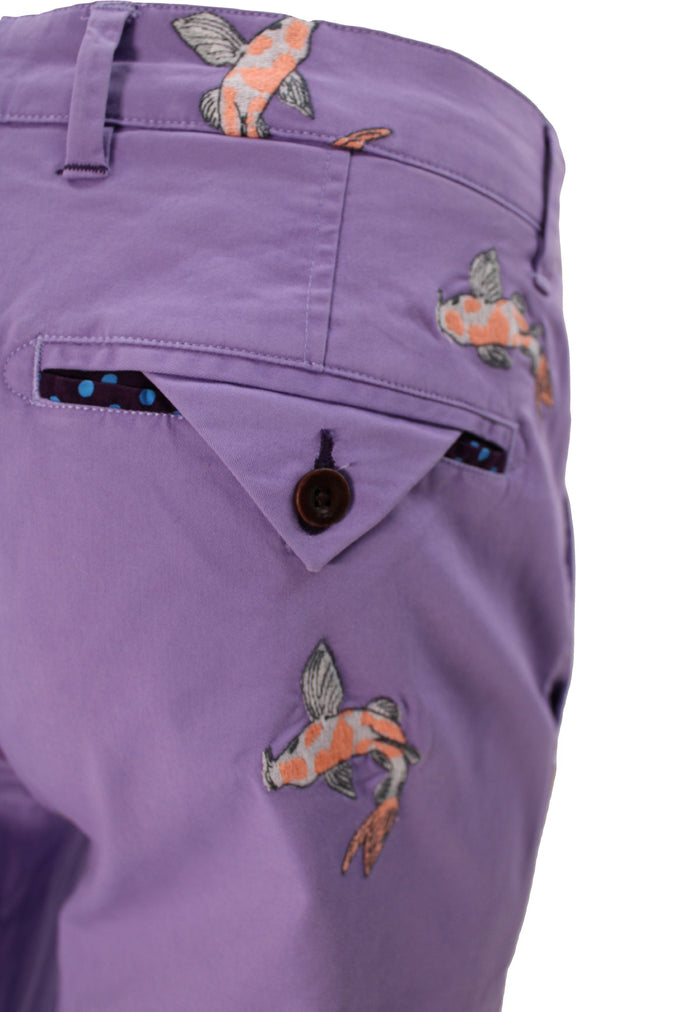 Charles Koi Lilac Pants