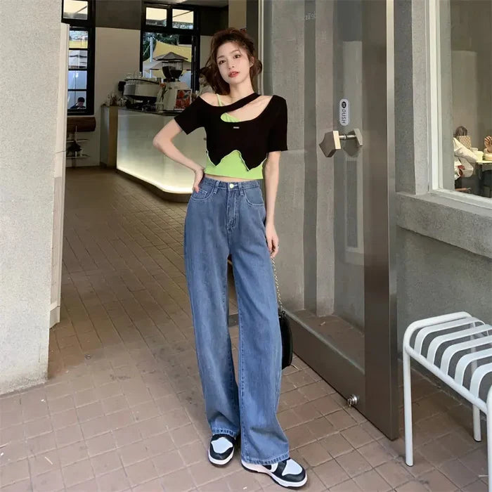 Off Shoulder 2 Piece Set Top fashionnsio
