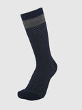 Dark Blue Mid Calf Length Socks