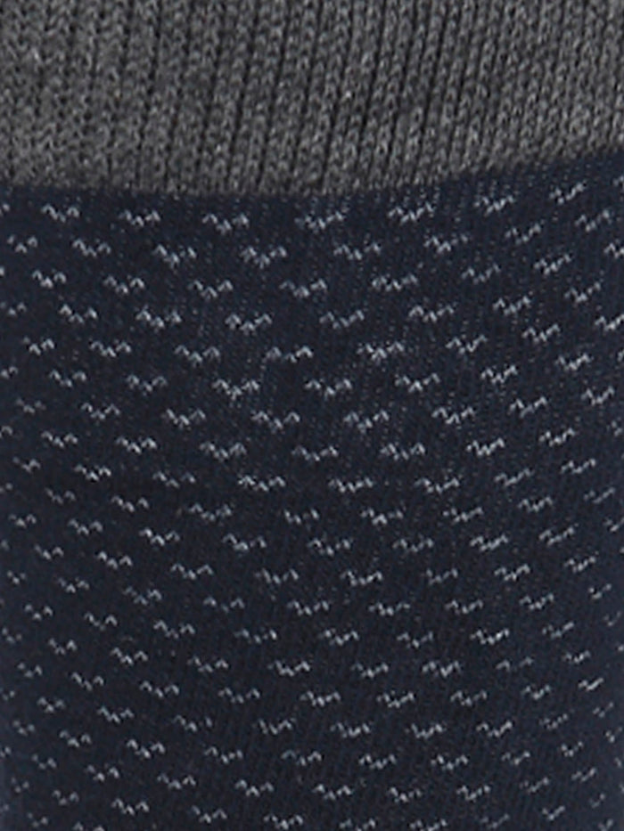 Dark Blue Mid Calf Length Socks
