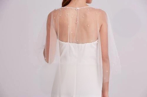 Halle Tulle Cape