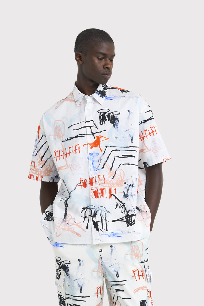 ÉTUDES ILLUSION SS POPLIN CIEL DE MAI SHIRTS 5