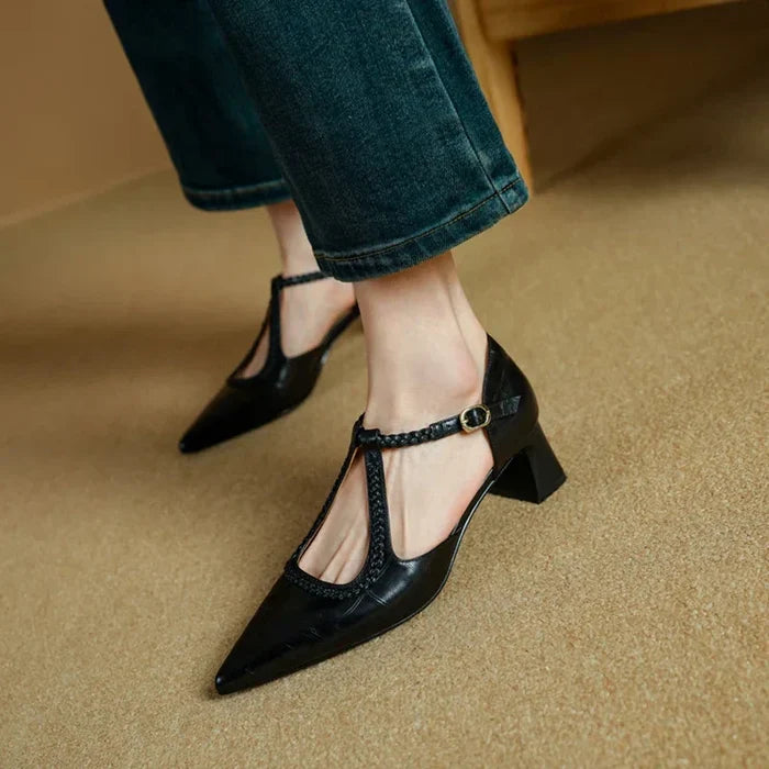 Josephine | Classic Vegan Leather Heels
