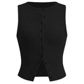 KYLIE™ – Classic Ribbed Casual Crop Top