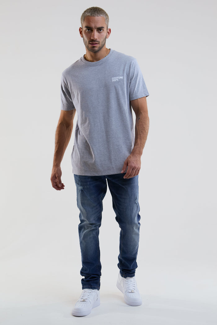 Legacy Taper Fit Stretch Denim Jeans - Dark Blue