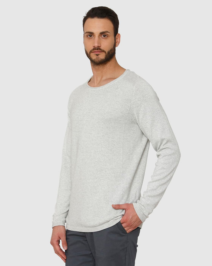 Light Grey Crew Neck T-Shirt