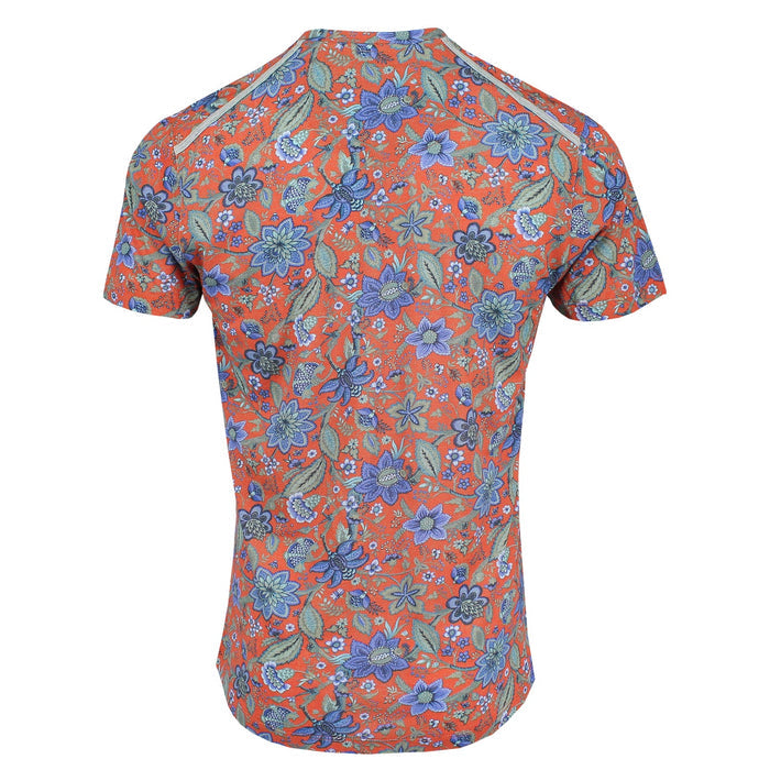 MAZE Floral Canvas Coral