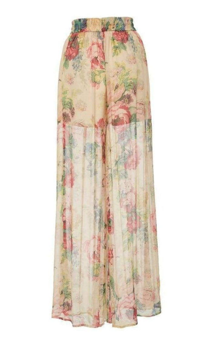 Zimmermann Melody Wide Leg Silk Pant - Runway Catalog