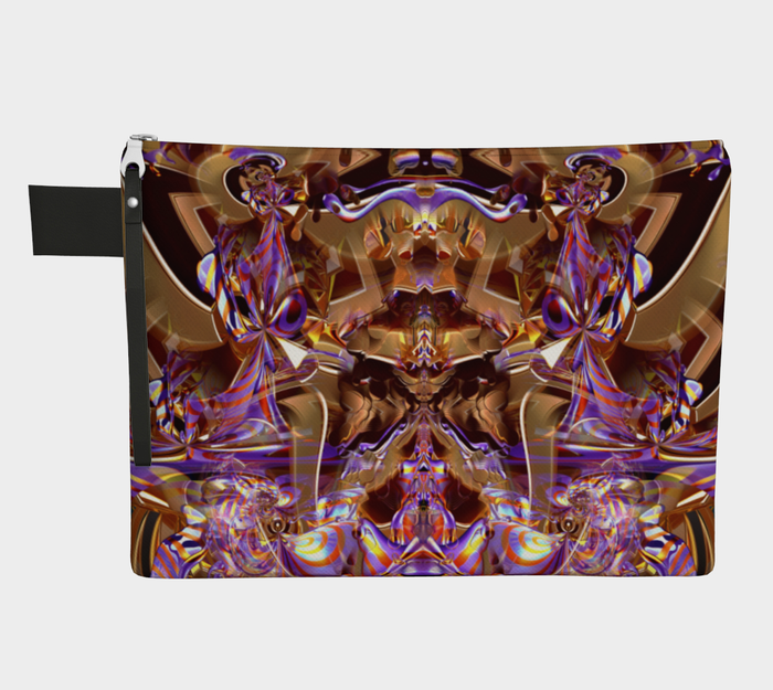 Meltdown Zipper Pouch