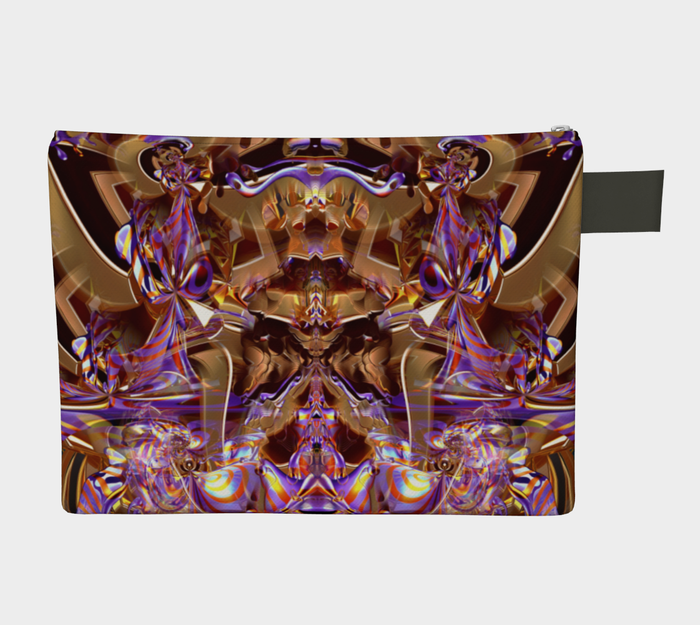 Meltdown Zipper Pouch