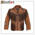 Men Western Suede Jacket