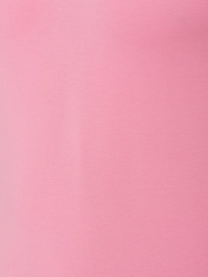 Pink Polo Neck T-Shirt