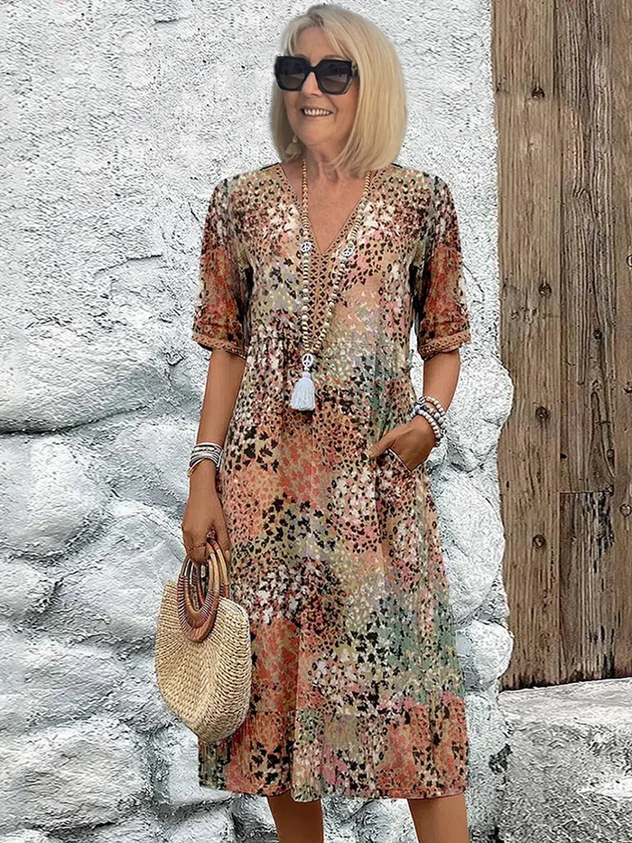 Rosalind Bloom Midi Dress