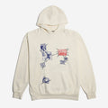 Spider-Man Comic Vintage Wash Heavyweight Hoodie - Heroes & Villains-Marvel-Hoodie