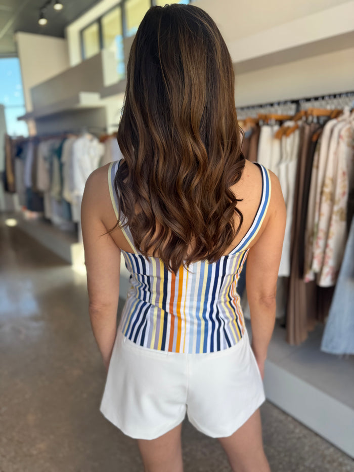 Sunset Dana Double Tie-Front Top