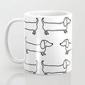 dachshund-in-black-white
