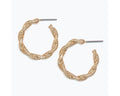 Twisted Hoop Earrings