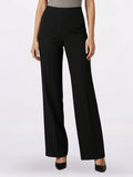 Women Black Solid Trouser