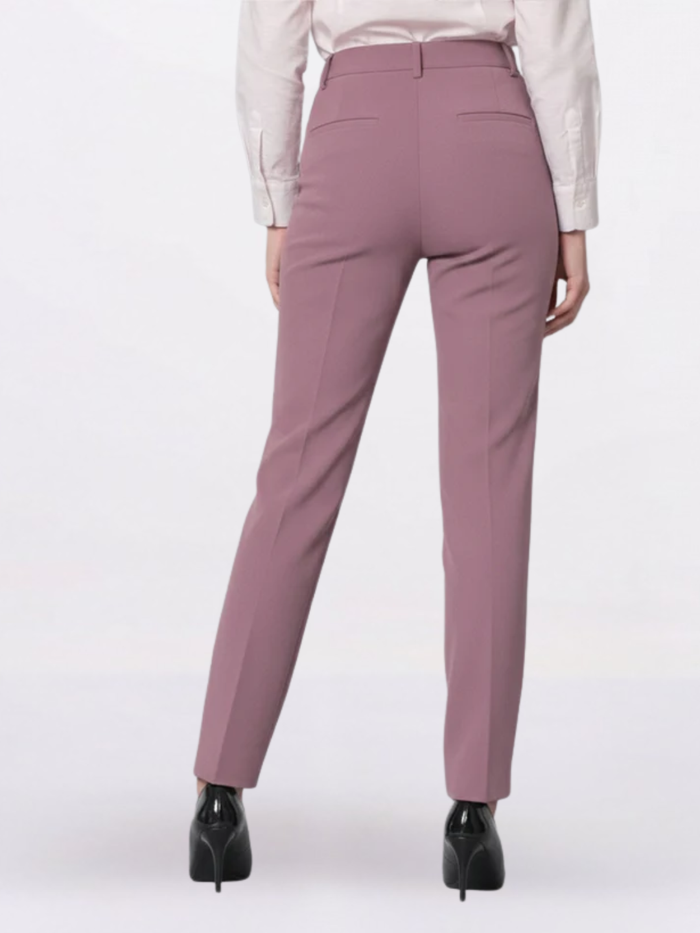 Women Pink Mid-Rise Trouser