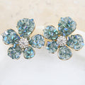 Wonder Bloom Blue Earrings
